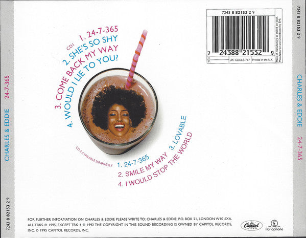 Charles & Eddie : 24-7-365 (CD, Single, CD1)