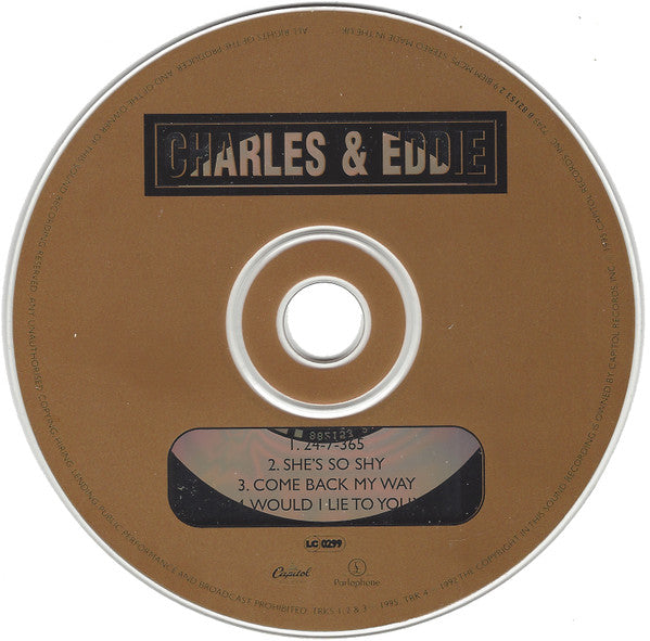 Charles & Eddie : 24-7-365 (CD, Single, CD1)