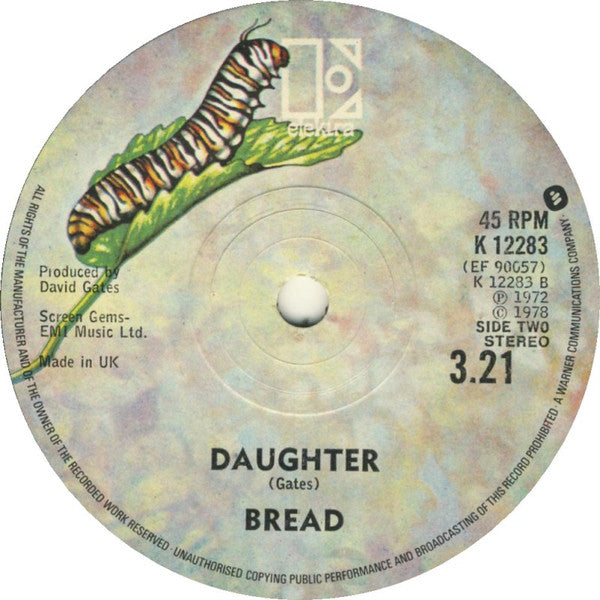 Bread : Diary (7", Single)