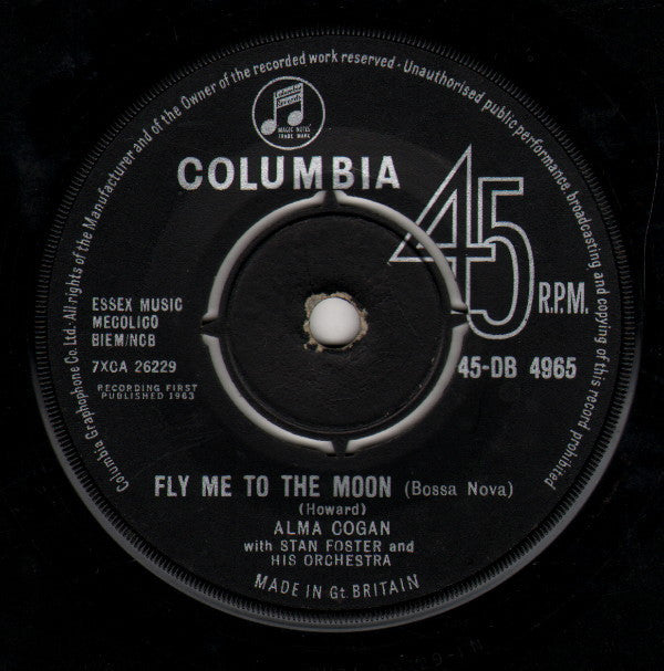 Alma Cogan : Tell Him (7", Single, P/T)