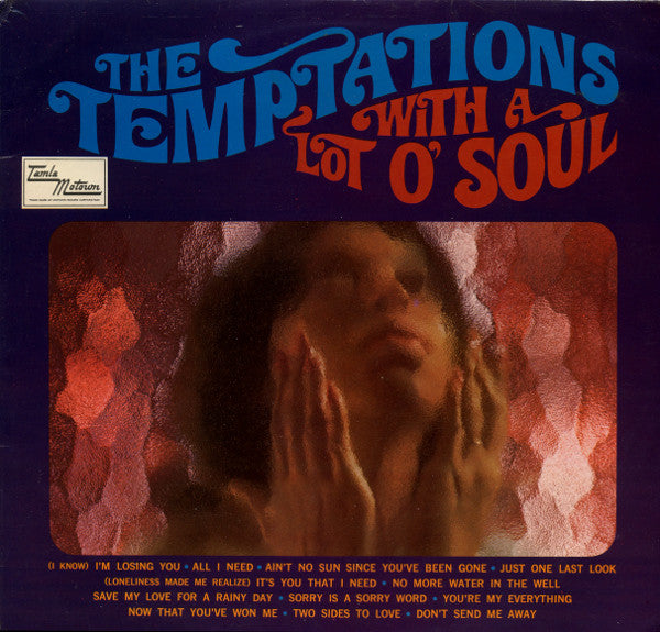 The Temptations : The Temptations With A Lot O' Soul (LP, Album, Mono)