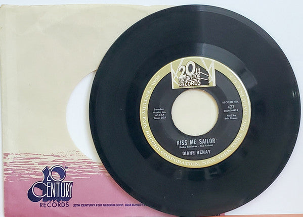 Diane Renay : Kiss Me Sailor (7", Single, Roc)