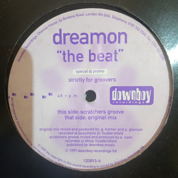 Dreamon : The Beat (12", Promo)