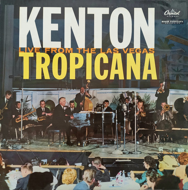 Stan Kenton : Kenton Live From The Las Vegas Tropicana (LP, Album)