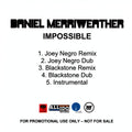 Daniel Merriweather : Impossible (CDr, Single, Promo)