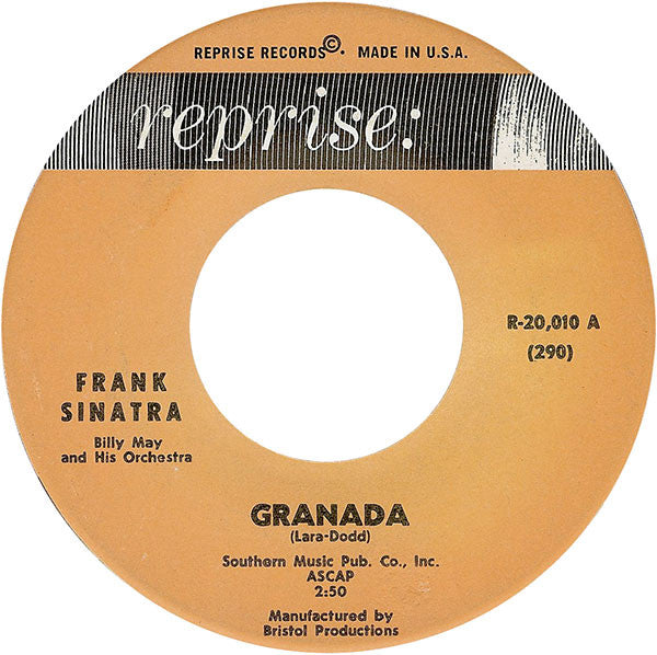 Frank Sinatra, Billy May And His Orchestra : Granada (7", Single)