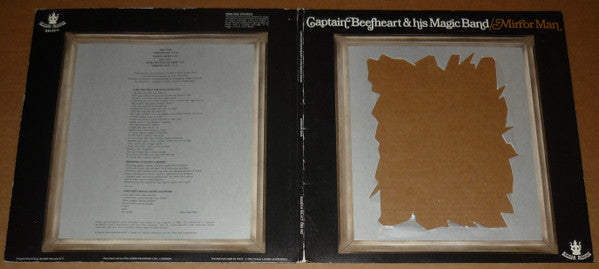 Captain Beefheart & His Magic Band* : Mirror Man (LP, Album, Die)