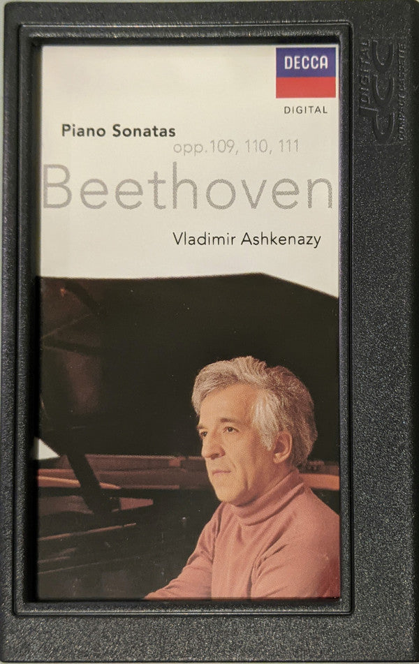 Ludwig van Beethoven, Vladimir Ashkenazy : Piano Sonatas, opp. 109, 110, 111 (DCC, Album)