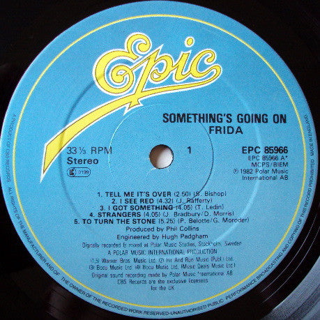 Frida : Something's Going On (LP, Album)