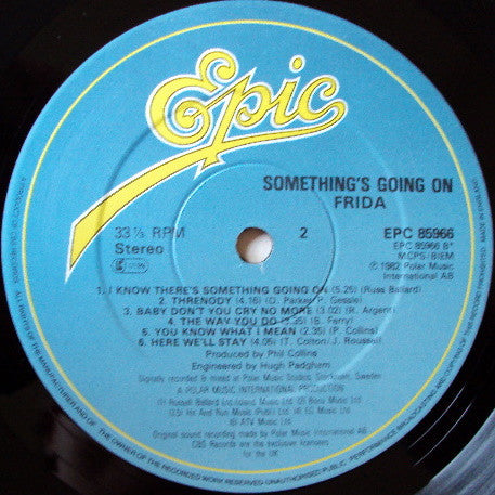 Frida : Something's Going On (LP, Album)