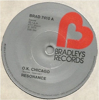 Résonance : O.K. Chicago / Yellow Train (7", Single)