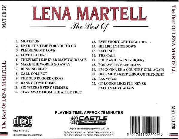 Lena Martell : The Best Of Lena Martell (CD, Comp)