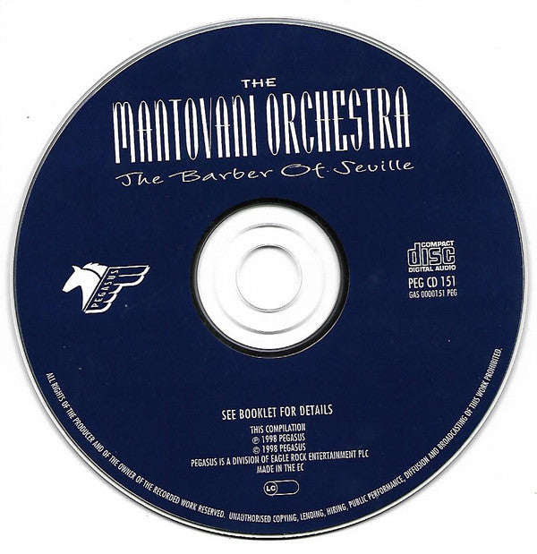 The Mantovani Orchestra : The Barber Of Seville (CD, Comp)