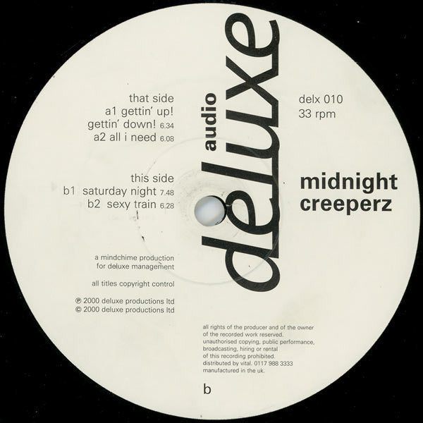 Midnight Creeperz : The Midnight Creeperz #2 (Strictly Limited DJ Edition) (12", Ltd)