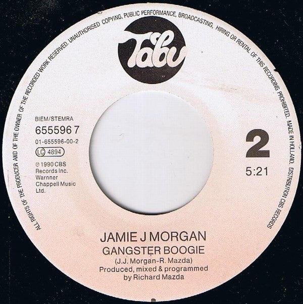 Jamie J. Morgan : Walk On The Wild Side (7", Single)