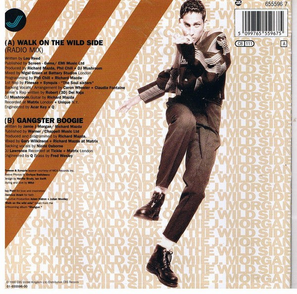 Jamie J. Morgan : Walk On The Wild Side (7", Single)