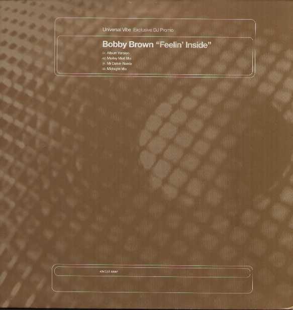 Bobby Brown : Feelin' Inside (12", Promo)