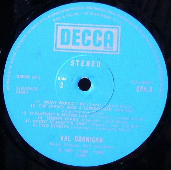 Val Doonican : The World Of Val Doonican (LP, Comp)