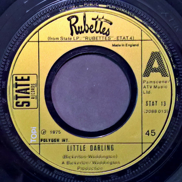 The Rubettes : Little Darling (7", Single)