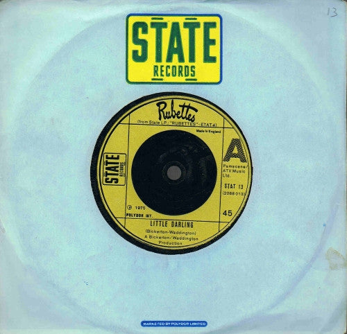 The Rubettes : Little Darling (7", Single)