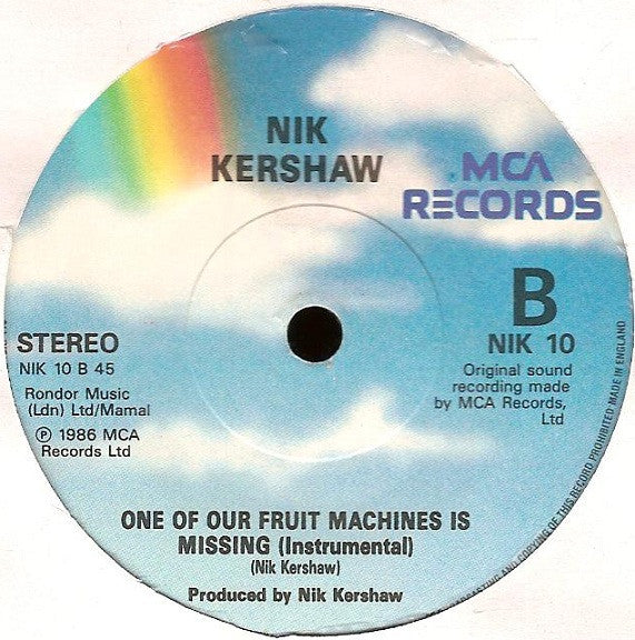 Nik Kershaw : Nobody Knows (7", Single)