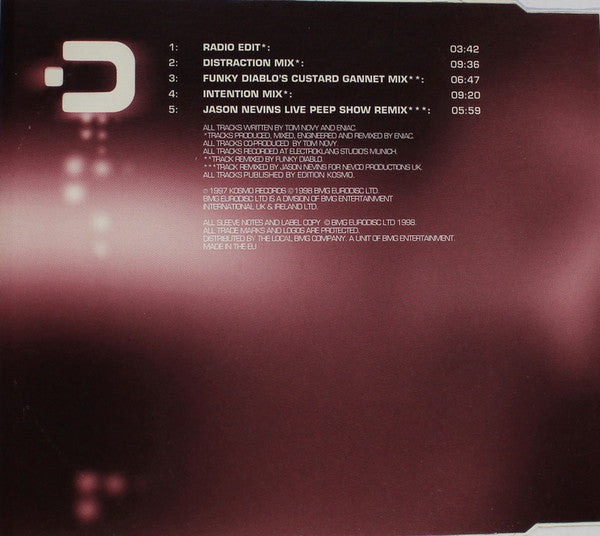 Novy vs. Eniac : Superstar (CD, Single)