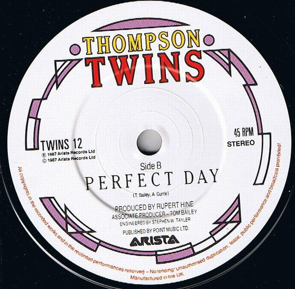 Thompson Twins : Get That Love (7", Single)