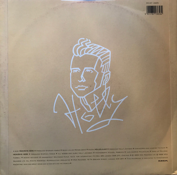 Holly Johnson : Heaven's Here (12", Single)