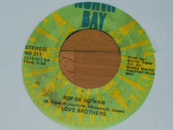 Love Brothers : Bop De Do Waw  (7")