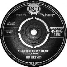 Jim Reeves : Adios Amigo (7", Single)