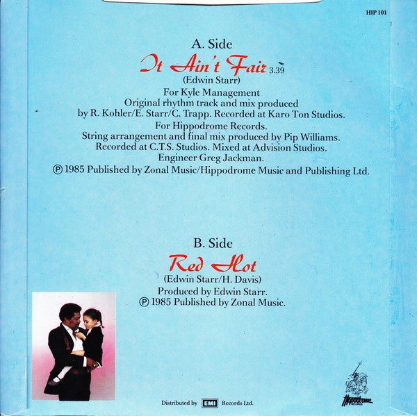 Edwin Starr : It Ain't Fair (7", Single)