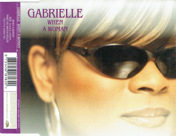Gabrielle : When A Woman (CD, Single)