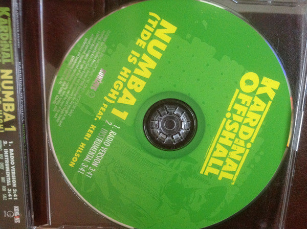 Kardinal Offishall Featuring Keri Hilson : Numba 1 (Tide Is High) (CD, Single, Promo)