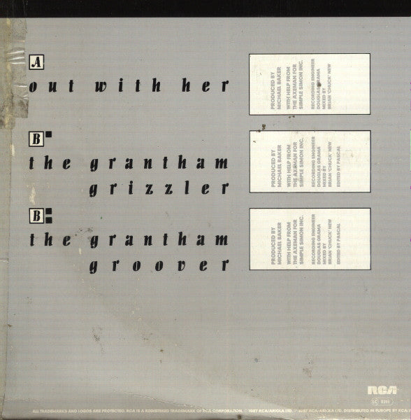 The Blow Monkeys : Out With Her (12", Single)