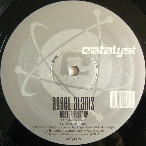 Angel Alanis : "Master Plan" EP (12", EP)