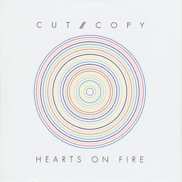 Cut Copy : Hearts On Fire (Remixes) (CDr, Single, Promo)