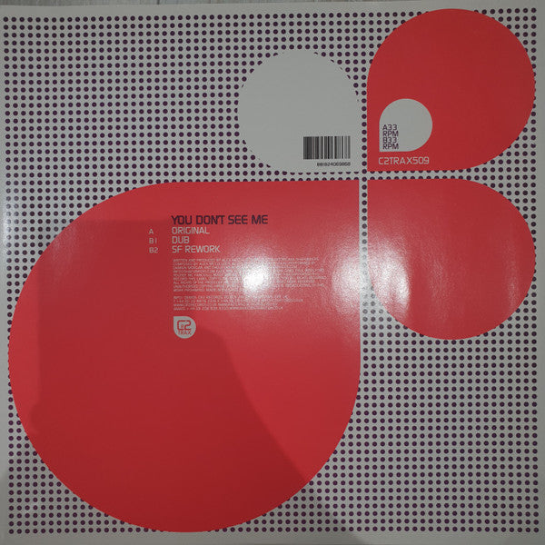Shafunkers : You Don't See Me (12")