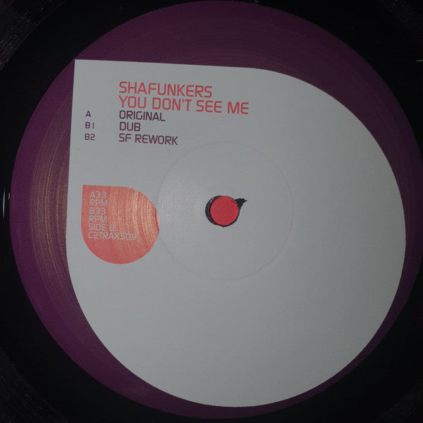 Shafunkers : You Don't See Me (12")