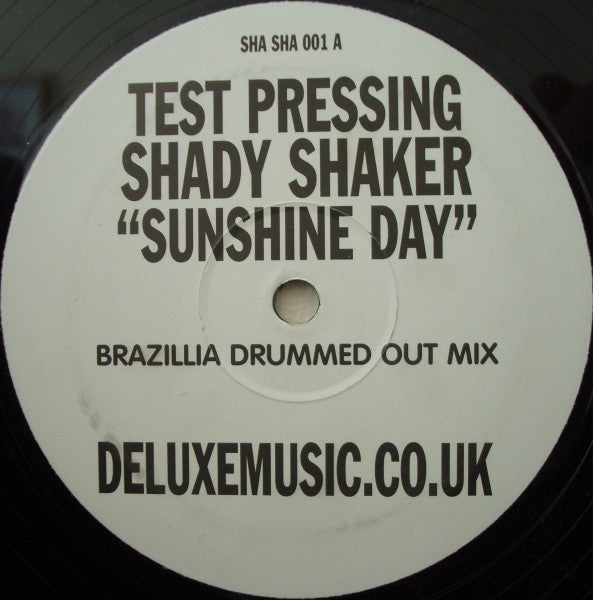 Shady Shaker : Sunshine Day (12", TP)
