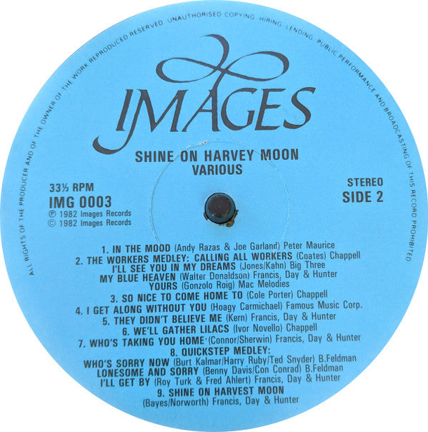 Various : Shine On Harvey Moon (LP, 33R)