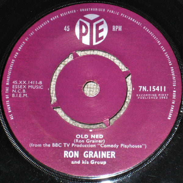 Ron Grainer & His Group : Happy Joe (7", Single, Mono)