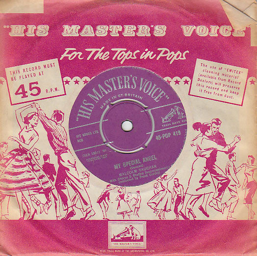 Malcolm Vaughan : My Special Angel  (7")