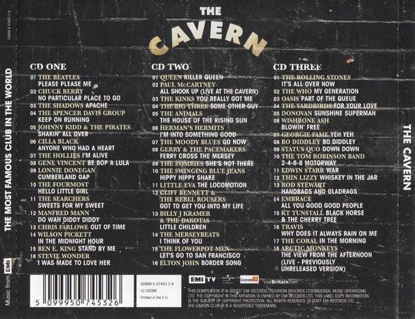 Various : The Cavern: The Most Famous Club In The World (3xCD, Comp)