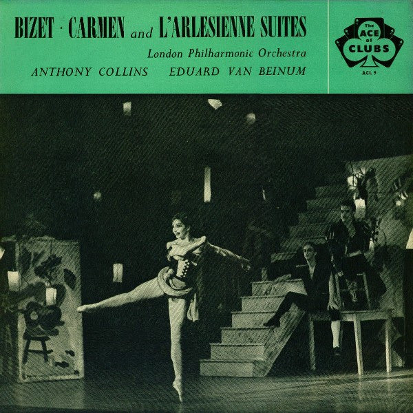 Georges Bizet • London Philharmonic Orchestra, Anthony Collins (2) & Eduard van Beinum : Carmen And L'Arlesienne Suites (LP, Mono, RE)
