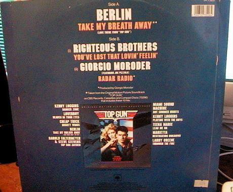 Berlin : Take My Breath Away (Love Theme From "Top Gun") (12", Single)