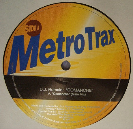DJ Romain : Comanche (12")
