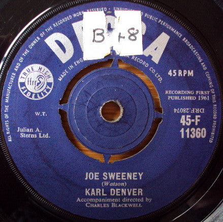 Karl Denver : Marcheta (7")