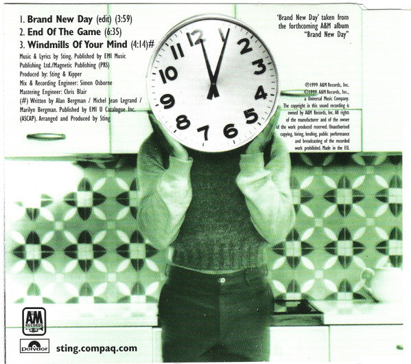 Sting : Brand New Day (CD, Single)