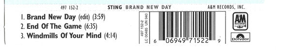 Sting : Brand New Day (CD, Single)