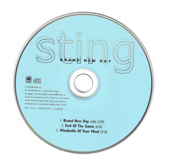 Sting : Brand New Day (CD, Single)